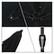 California Umbrella 7.5' Bronze Aluminum Market Patio Umbrella, Pacifica Black 194061336700 - alternate 2